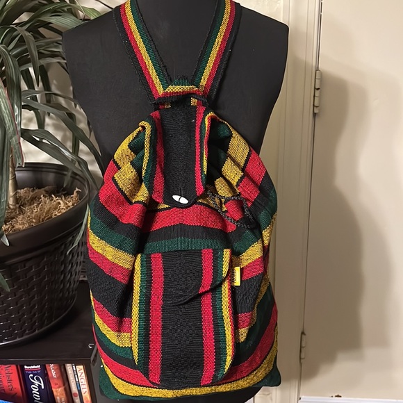Back pack (Rasta colors) Lightweight - Picture 1 of 12
